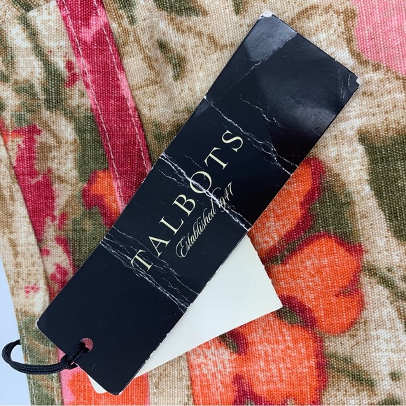 Talbots Floral Pencil Skirt. NWOT. I accidentally ripped the tag off. - Picture 8 of 11